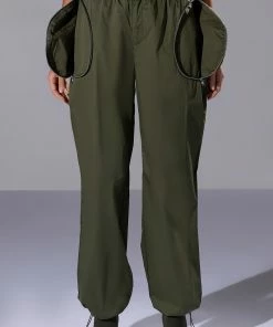DYLAN PARACHUTE CARGO JOGGER 14 DYLAN PARACHUTE CARGO JOGGER -FINESSE-shop dylan parachute cargo jogger olive 1 1 c1