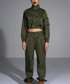 DYLAN PARACHUTE CARGO JOGGER 13 DYLAN PARACHUTE CARGO JOGGER -FINESSE-shop dylan parachute cargo jogger olive 7 7