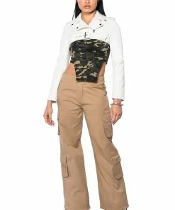 EASY FIT CARGO PANT -FINESSE-shop easy fit cargo pant beige 3 3
