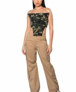 EASY FIT CARGO PANT -FINESSE-shop easy fit cargo pant beige 4 4