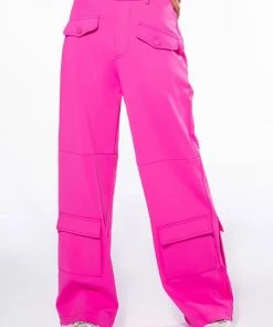 ELEVATED CARGO PANTS IN PINK