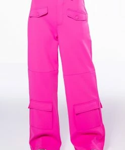 ELEVATED CARGO PANTS IN PINK -FINESSE-shop elevated cargo pants pink 4 4
