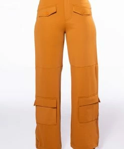 ELEVATED CARGO PANTS IN RUST 9 ELEVATED CARGO PANTS IN RUST -FINESSE-shop elevated cargo pants rust 3 3