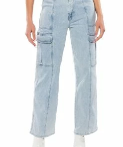 ELIZA DENIM CARGO PANT