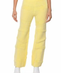 ELLORY TEXTURED WIDE LEG PANT