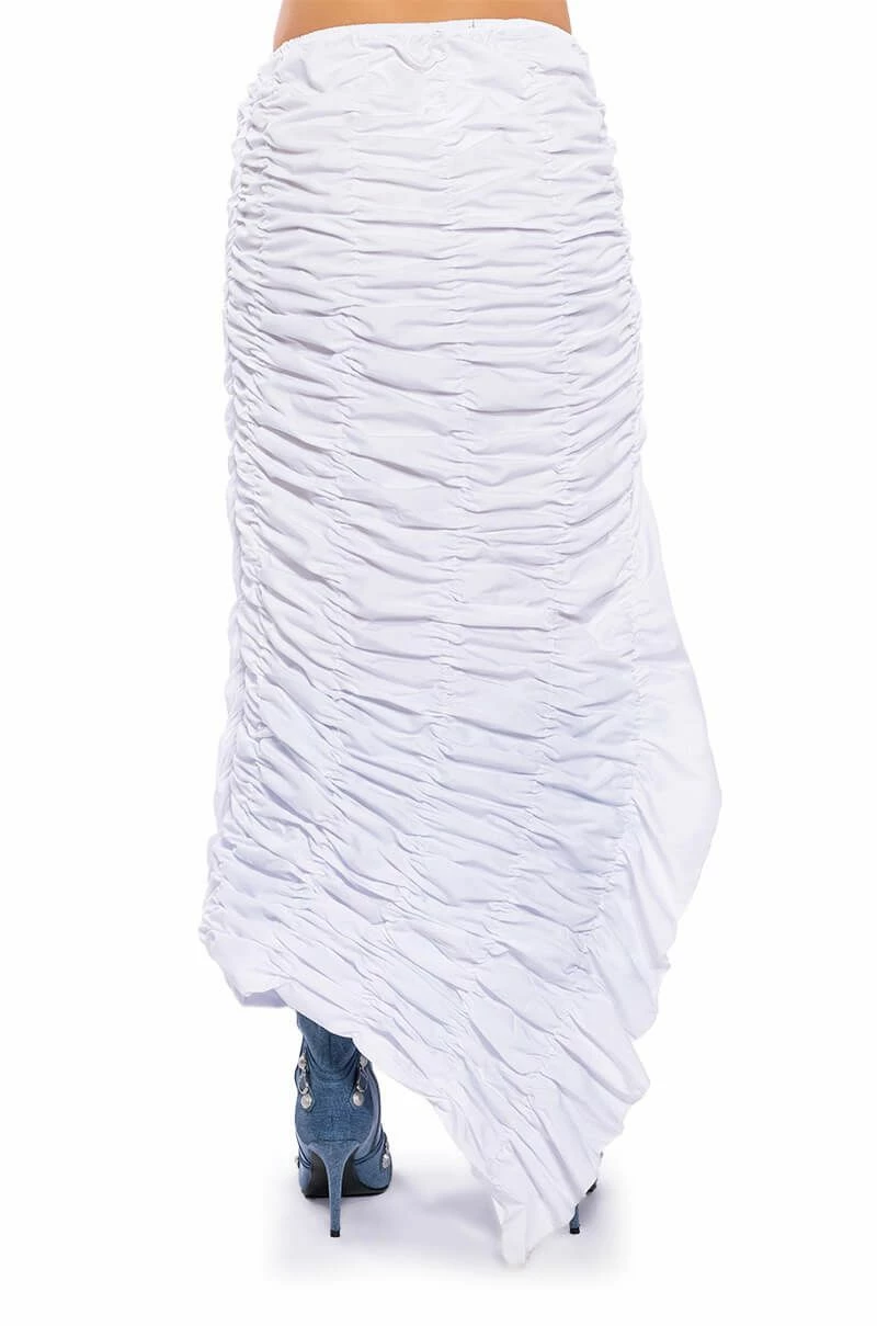 ENCORE SCRUNCHED SLIT MAXI SKIRT 7 ENCORE SCRUNCHED SLIT MAXI SKIRT - Image 7