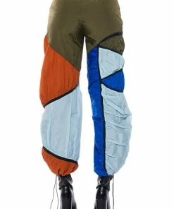 ENJOY THE RIDE MULTICOLORED RUCHED PANTS -FINESSE-shop enjoy the ride multicolored ruched pants multi 8 8