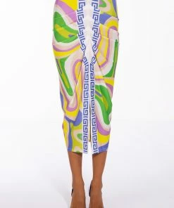 EVOLVE FRONT SLIT MIDI SKIRT 11 EVOLVE FRONT SLIT MIDI SKIRT -FINESSE-shop evolve front slit midi skirt purple 4 4