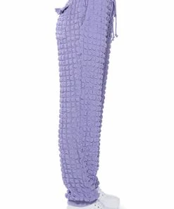 EXISTING LOUDLY TEXTURED JOGGER -FINESSE-shop existing loudly textured jogger purple 6 6