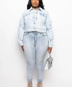 FLEX FIT EXTREME STRETCH HIGH WAIST PEARL SKINNY JEANS -FINESSE-shop extreme stretch high waist pearl skinny jeans light blue denim 8 8