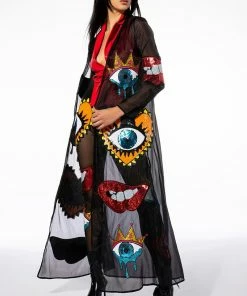 EYES WIDE SHUT SEQUIN MESH LEGGING 13 EYES WIDE SHUT SEQUIN MESH LEGGING -FINESSE-shop eyes wide shut sequin mesh legging black multi 4 4