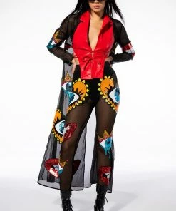 EYES WIDE SHUT SEQUIN MESH LEGGING 14 EYES WIDE SHUT SEQUIN MESH LEGGING -FINESSE-shop eyes wide shut sequin mesh legging black multi 5 5
