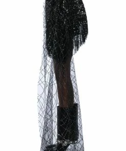 FEYA HIGH LOW TULLE LAYERED MINI SKIRT -FINESSE-shop feya high low tulle layered mini skirt black 8 8