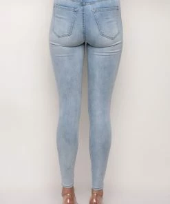 FLEX-FIT EXTREME STRETCH HIGH WAISTED DISTRESSED SKINNY JEANS -FINESSE-shop flex fit extreme stretch high waisted distressed skinny jeans light blue denim 7 7