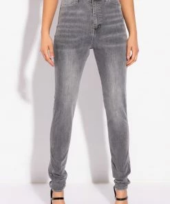 FLEX-FIT HIGH WAISTED SUPER STRETCHY SKINNY JEANS