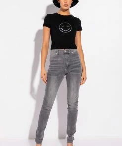 FLEX-FIT HIGH WAISTED SUPER STRETCHY SKINNY JEANS -FINESSE-shop flex fit high waisted super stretchy skinny jeans black grey 3 3
