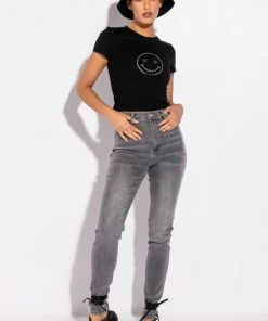 FLEX-FIT HIGH WAISTED SUPER STRETCHY SKINNY JEANS -FINESSE-shop flex fit high waisted super stretchy skinny jeans black grey 4 4