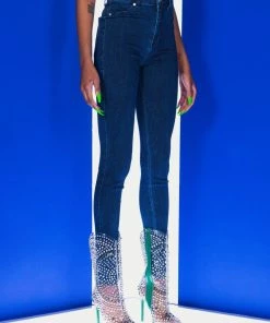 FLEX-FIT HIGH WAISTED SUPER STRETCHY SKINNY JEANS