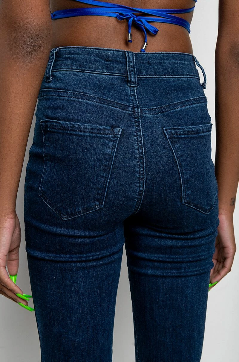 FLEX-FIT HIGH WAISTED SUPER STRETCHY SKINNY JEANS 7 FLEX-FIT HIGH WAISTED SUPER STRETCHY SKINNY JEANS - Image 7
