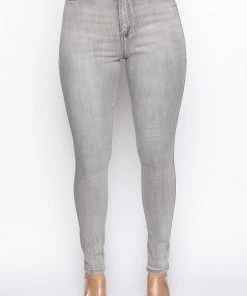 FLEX-FIT HIGH WAISTED SUPER STRETCHY SKINNY JEANS -FINESSE-shop flex fit high waisted super stretchy skinny jeans grey 3 3 c1