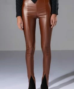 FULL OF SECRETS SPLIT FRONT TROUSER