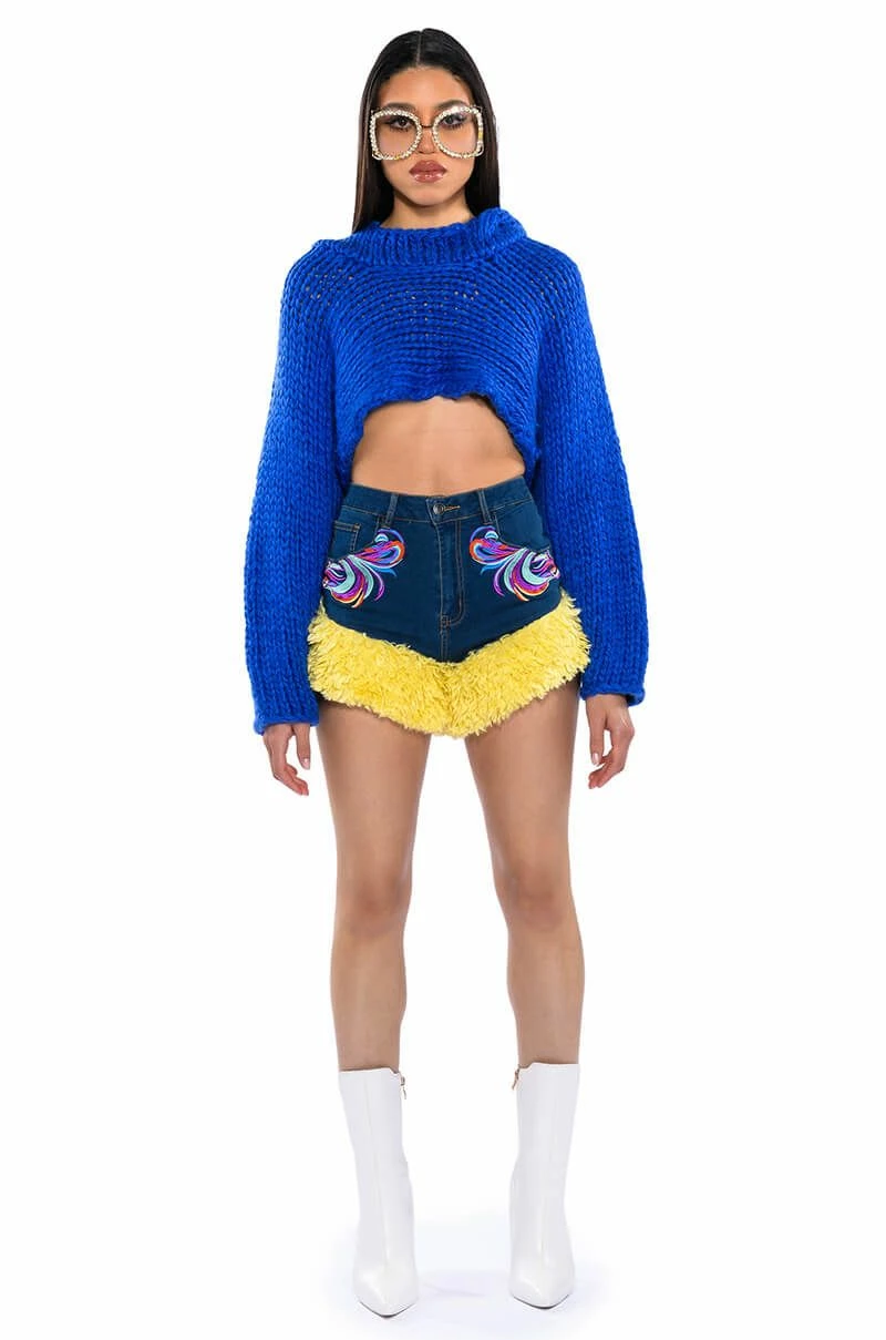 FUN WITH ME DENIM SHORTS 4 FUN WITH ME DENIM SHORTS - Image 4