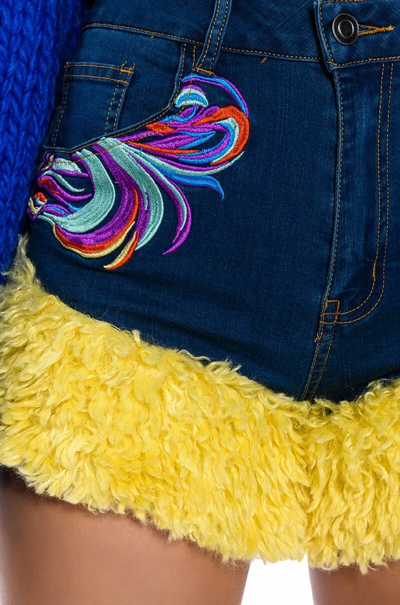 FUN WITH ME DENIM SHORTS 9 FUN WITH ME DENIM SHORTS - Image 9