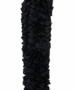 GARDEN OF EDEN APPLIQUE PANTS IN BLACK -FINESSE-shop garden of eden applique pants in black black 5 5