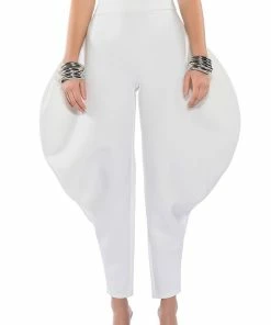 GENIE SCUBA PANTS IN WHITE -FINESSE-shop genie scuba pants white 3 3