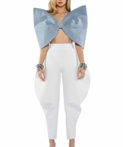 GENIE SCUBA PANTS IN WHITE -FINESSE-shop genie scuba pants white 5 5