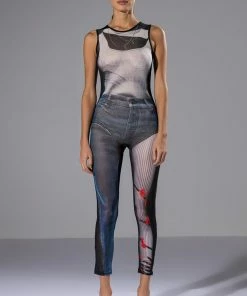 GHOSTING YOU SLEEVELESS CATSUIT -FINESSE-shop ghosting you sleeveless catsuit black 3 3