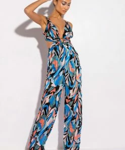 GIRL PLEASE WIDE LEG JUMPSUIT