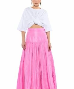 GO TO TOWN MAXI SKIRT -FINESSE-shop go to town maxi skirt pink 3 3 c1