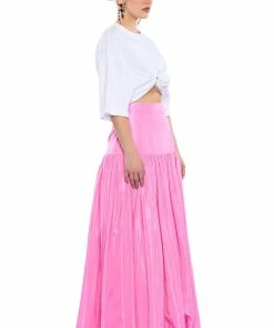 GO TO TOWN MAXI SKIRT -FINESSE-shop go to town maxi skirt pink 4 4 c1