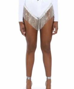 GONNA LOVE ME WATERFALL RHINESTONE DENIM SHORT 16 GONNA LOVE ME WATERFALL RHINESTONE DENIM SHORT -FINESSE-shop gonna love me waterfall rhinestone denim short white 1 1 c1 c1 c1 c1