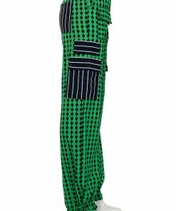 HATTIE CONTRAST PULL ON PANTS -FINESSE-shop hattie contrast pull on pants multi 6 6