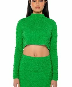 HIGHLIGHT OF YOUR DAY TEXTURED MINI SKIRT 11 HIGHLIGHT OF YOUR DAY TEXTURED MINI SKIRT -FINESSE-shop highlight of your day textured mini skirt green 3 3
