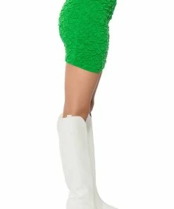 HIGHLIGHT OF YOUR DAY TEXTURED MINI SKIRT 15 HIGHLIGHT OF YOUR DAY TEXTURED MINI SKIRT -FINESSE-shop highlight of your day textured mini skirt green 7 7