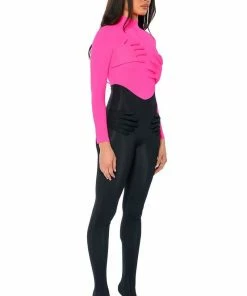 HOLD ON LONG SLEEVE JUMPSUIT -FINESSE-shop hold on long sleeve jumpsuit black 2 2 c1