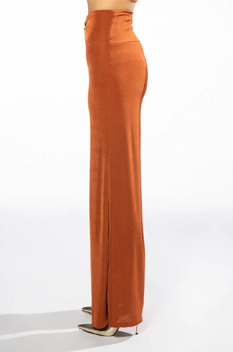 HOLD UP SLINKY PALAZZO PANT 4 HOLD UP SLINKY PALAZZO PANT - Image 4