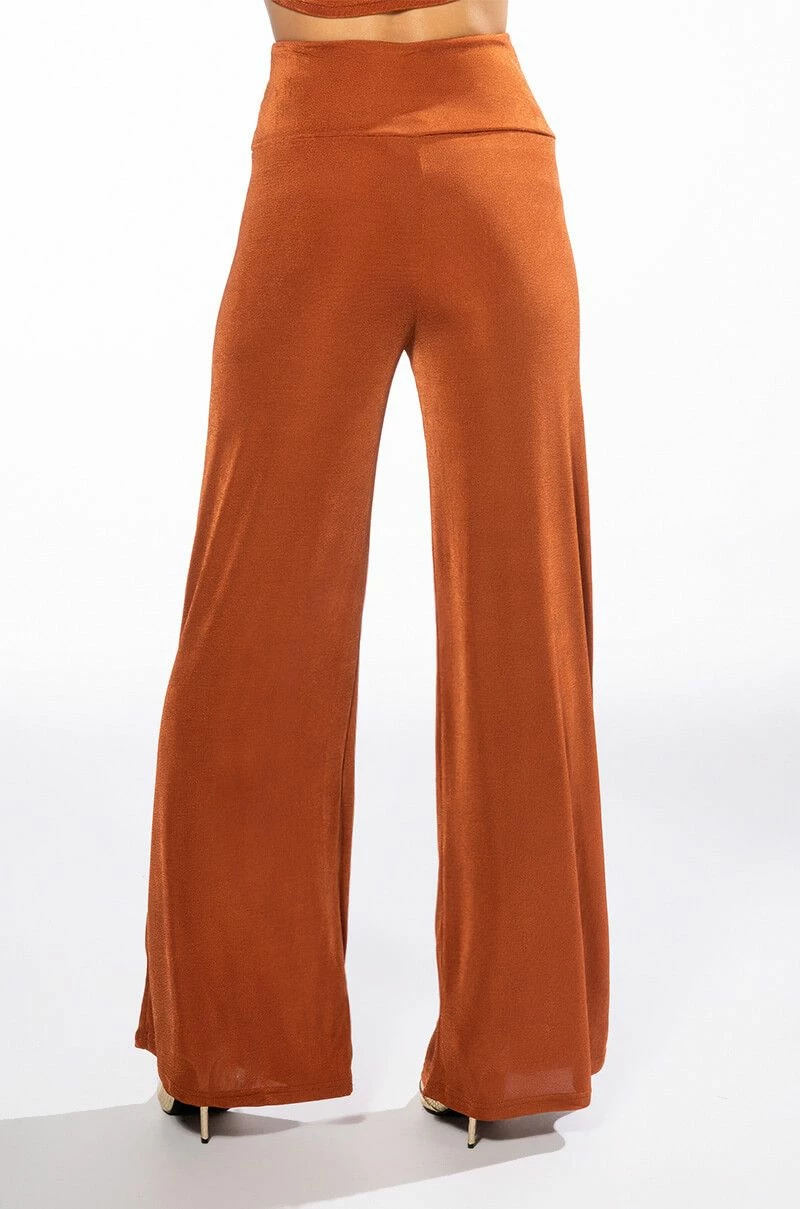 HOLD UP SLINKY PALAZZO PANT 5 HOLD UP SLINKY PALAZZO PANT - Image 5