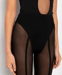 I AM THE VIEW SHEER LEGGING 12 I AM THE VIEW SHEER LEGGING -FINESSE-shop i am the view sheer legging black 10 10