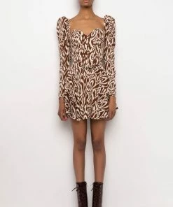 I DON'T SUGARCOAT IT MINI SKIRT -FINESSE-shop i dont sugarcoat it mini skirt brown multi 12 12