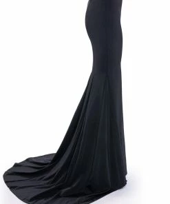 I PUT A SPELL ON YOU FITTED MAXI SKIRT -FINESSE-shop i put a spell on you fitted maxi skirt black 7 7