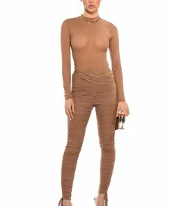 I WIN AGAIN STACKED LEGGINGS -FINESSE-shop i win again stacked leggings brown 3 3