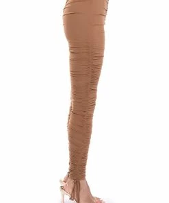 I WIN AGAIN STACKED LEGGINGS -FINESSE-shop i win again stacked leggings brown 6 6