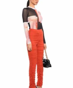 I WIN AGAIN STACKED WIDE LEG LEGGINGS -FINESSE-shop i win again stacked wide leg leggings red 4 4