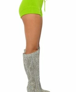 IRREPLACEABLE KNIT SHORT -FINESSE-shop irreplaceable knit short lime 9 9