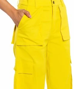 IT IS BACK CARGO PANTS -FINESSE-shop it is back cargo pants lime 10 10