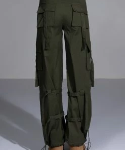 IT IS BACK CARGO PANTS -FINESSE-shop it is back cargo pants olive 10 10